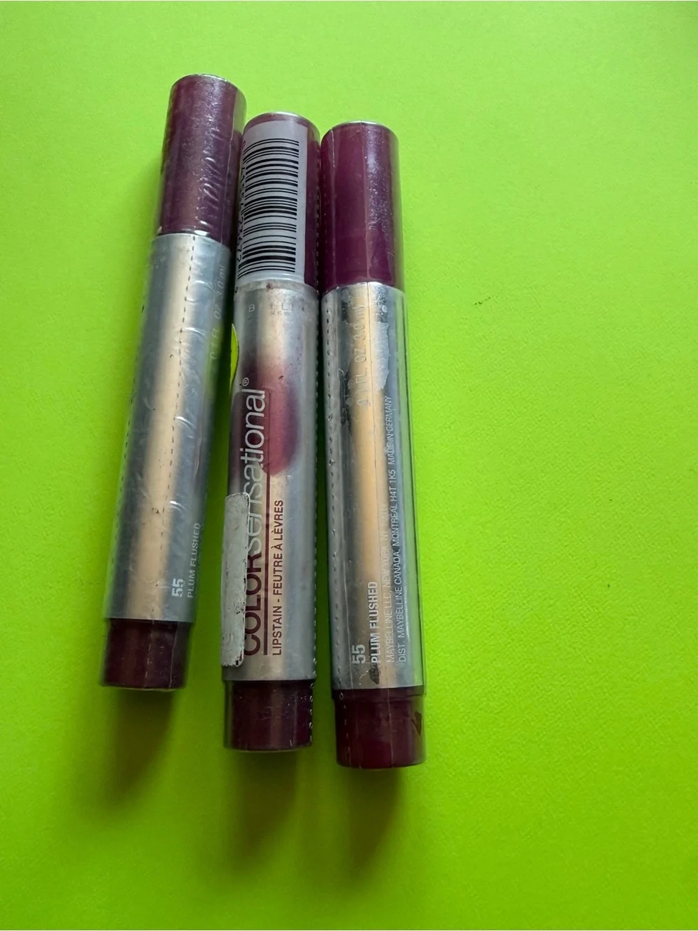 Maybelline ColorSensational Lipstick Crayons — Plum / Berry Shades